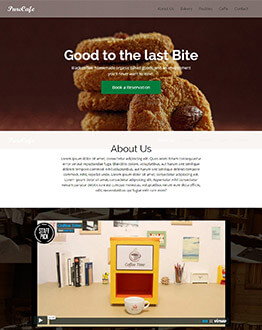 Capture High Leads And Traffic With Restaurant & Café Landing page template